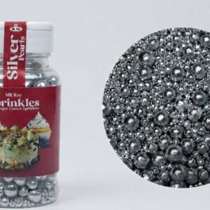 Silver Pearls (Exotic Sprinkles) - 82gms